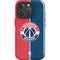 NBA Washington Wizards Canvas Split iPhone 16 Pro Impact Case